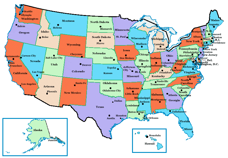 U.S. Map