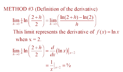 Lesson #62 L'Hôpital's Rule