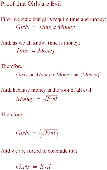 Miscellaneous Math Jokes
