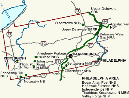 Valley Forge Pennsylvania Map Pennsylvania